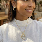 Open Oval Gold Set