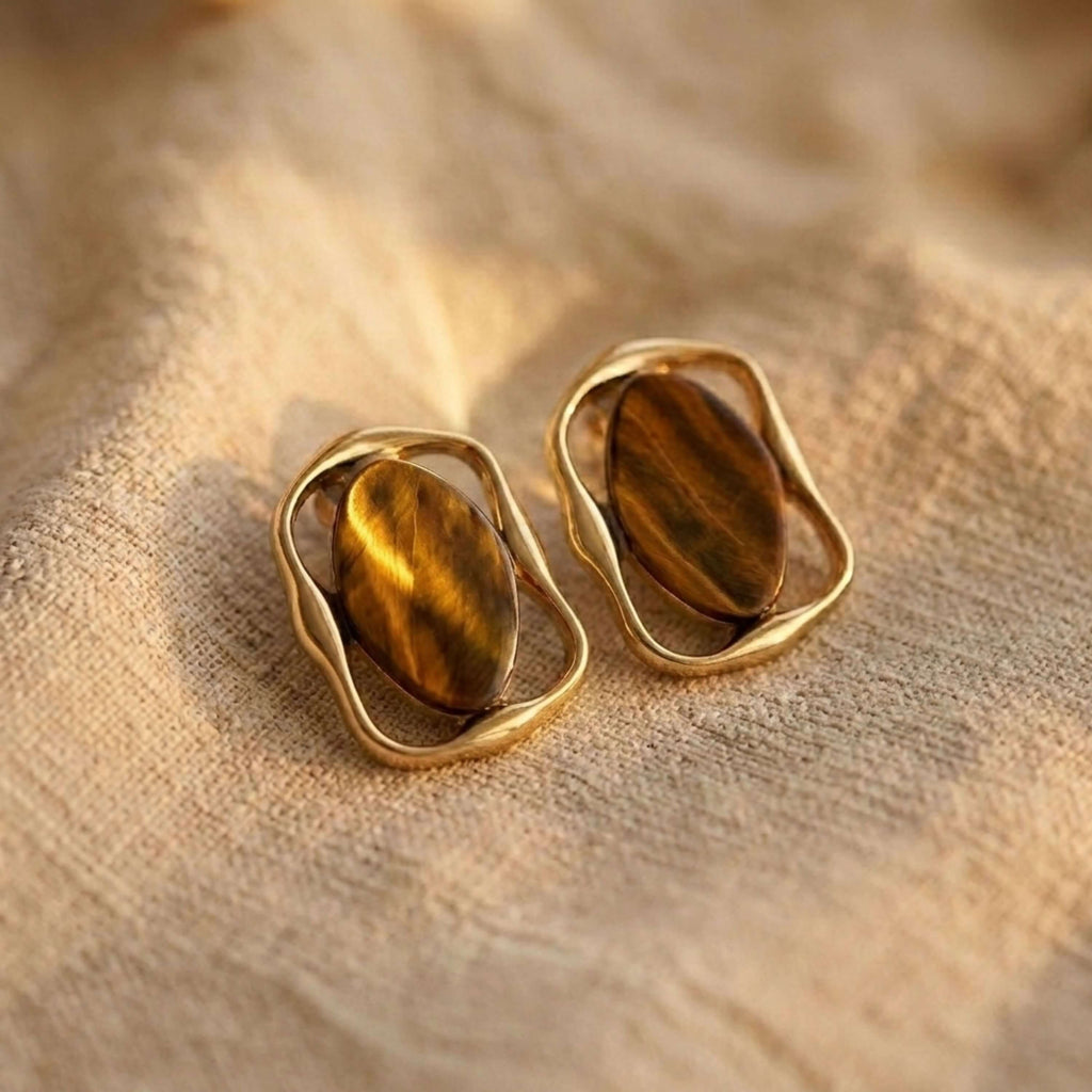 Sculptural Frame Earrings