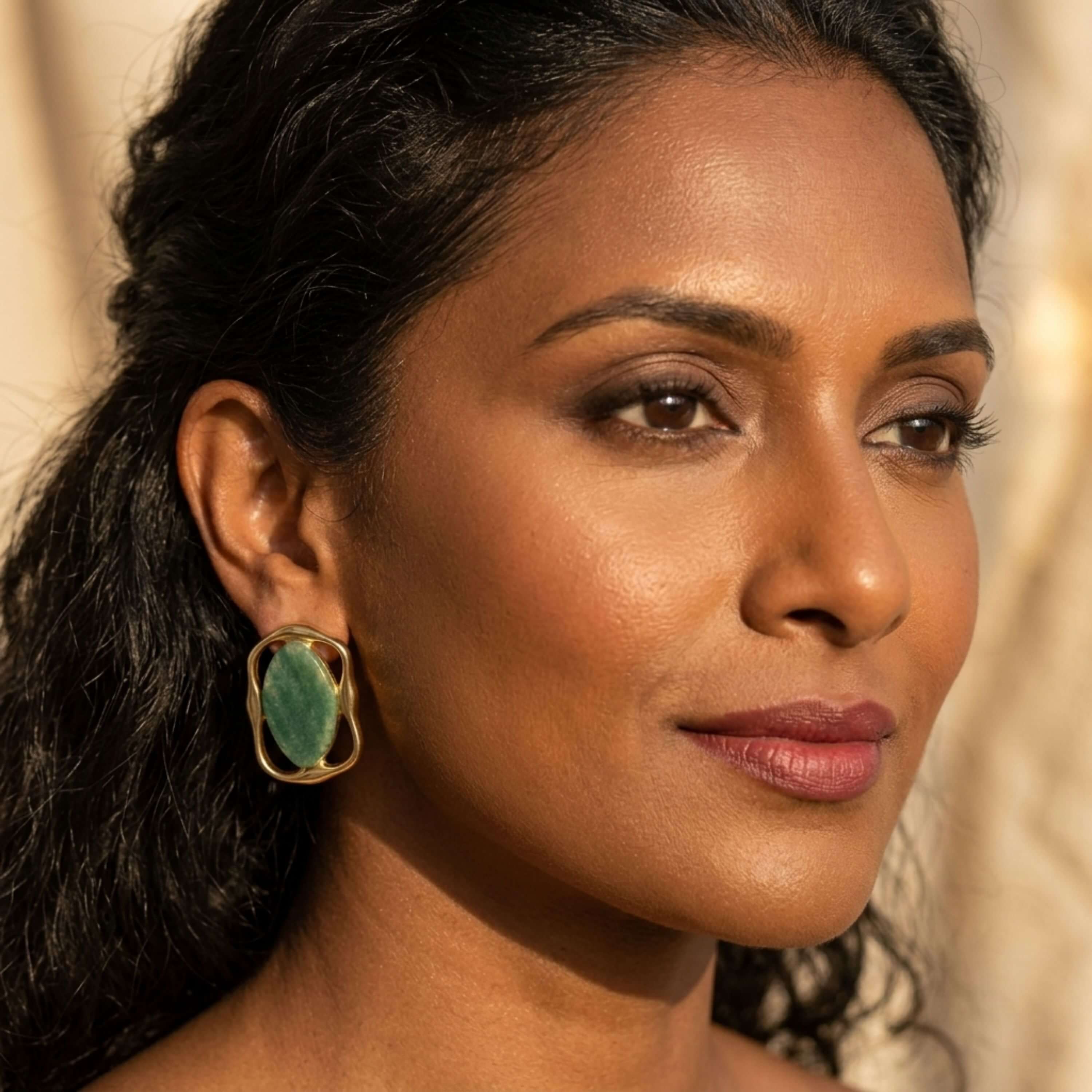 Sculptural Frame Earrings