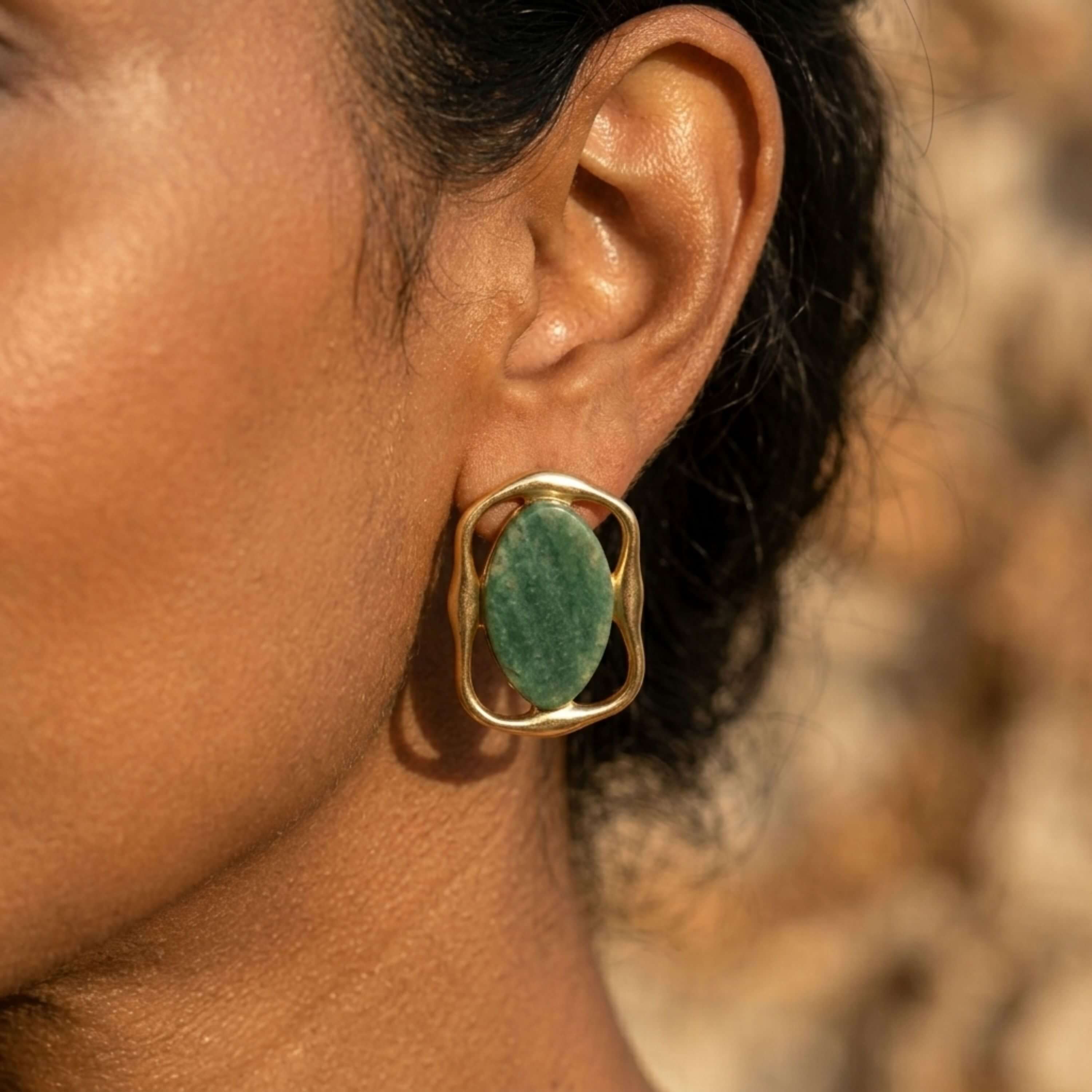 Sculptural Frame Earrings