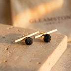 Organic Stone Stick Earrings