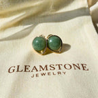 Offset Round Gold Set