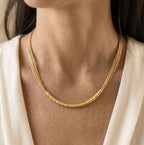 Gilded Golden Necklace