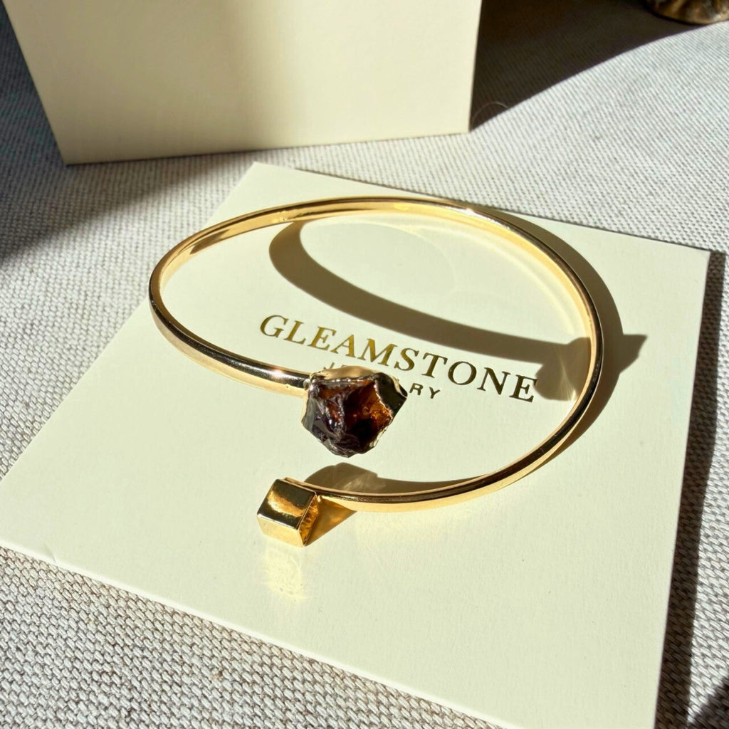 Cube Stone Cuff