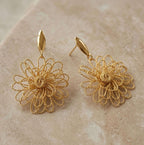 Gilded Bloom Earrings