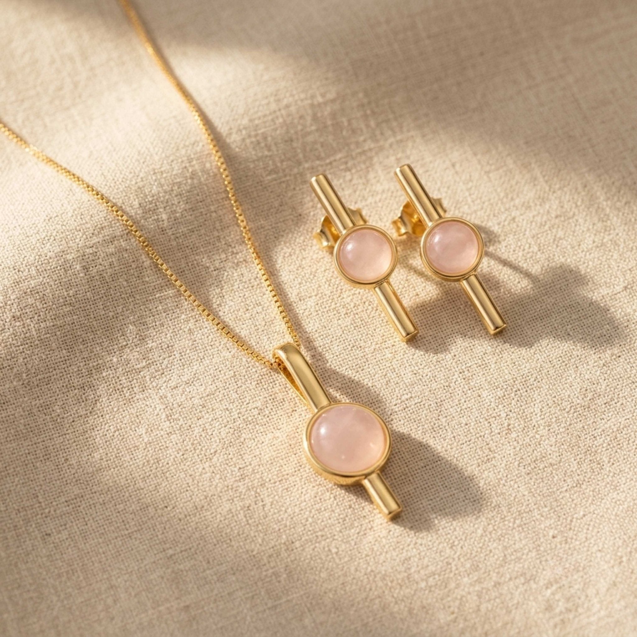 Linear Bar Gold Set