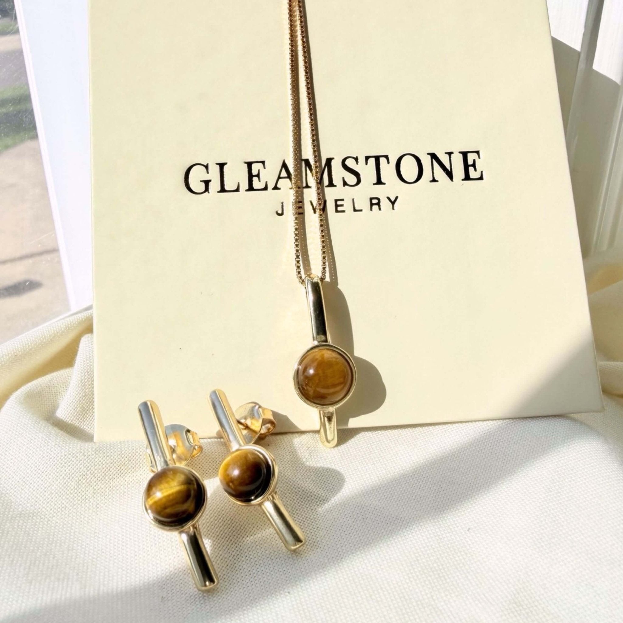 Linear Bar Set – Tiger’s Eye