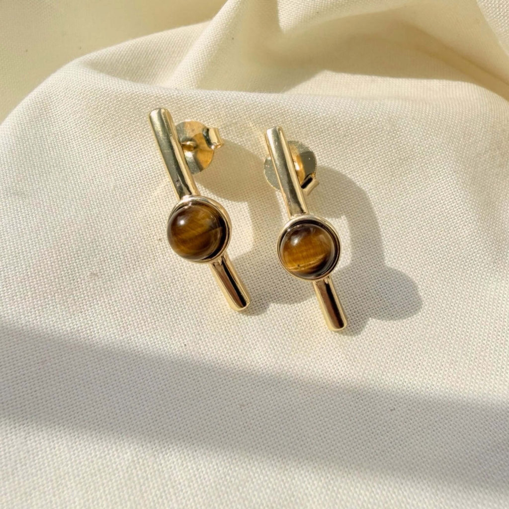 Linear Bar Set – Tiger’s Eye