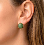 Offset Round Gold Set