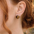 Offset Round Set – Tiger’s Eye