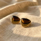 Prism Stone Stud Earrings