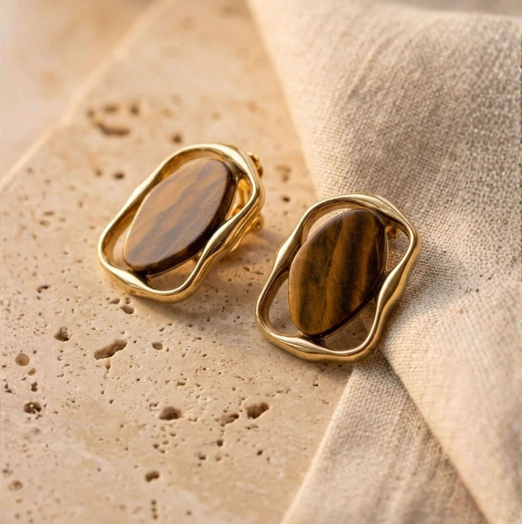 Sculptural Frame Earrings