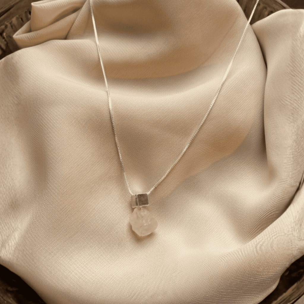 The Cube & Crystal Necklace
