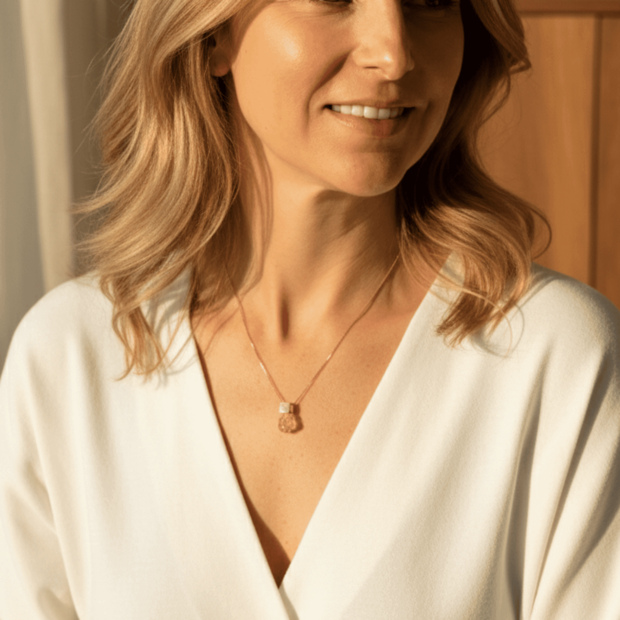 The Cube & Crystal Necklace