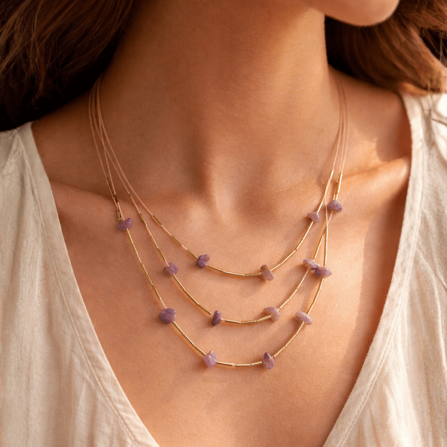 The Earth's Embrace Layered Necklace