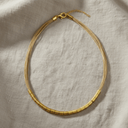 The Gilded Fiber Multi - Strand Necklace
