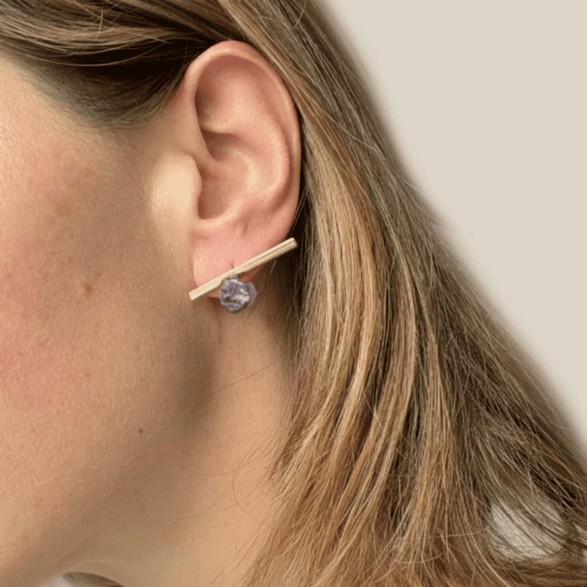 The Raw Stick Earrings